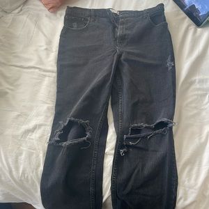 Abercrombie The 90’s Straight Ultra High Rise Jean